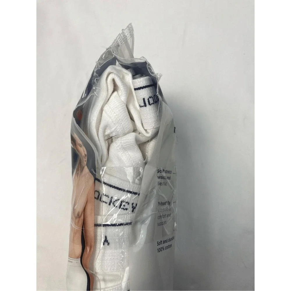 Jockey Full-Rise Briefs‎ 4-Pack White 44 Waist